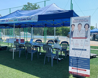 [K스피릿] 압구정안과의원, ‘몽골 어린이날 축제’서 재한 몽골 가정 대상 시력 검진 봉사 활동